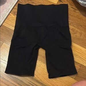 Spanx High-Waisted Black Shapewear Shorts